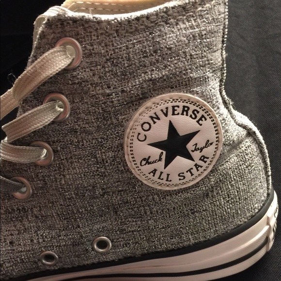 Converse Shoes - Converse Chuck Taylor Women’s Sparkle Shoes-Size 6